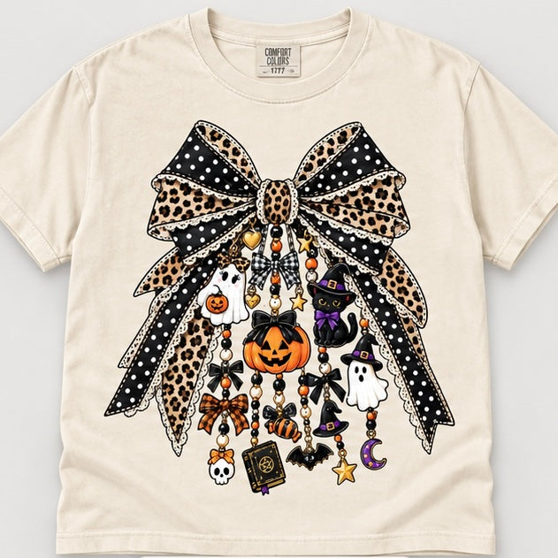 Halloween Bow & Charms