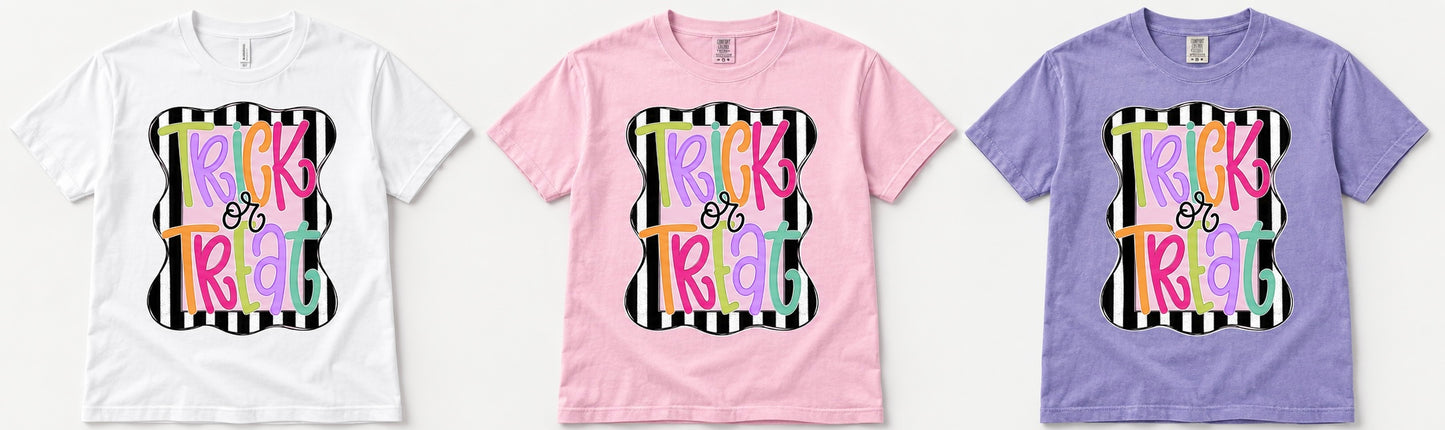 Striped Trick or Treat