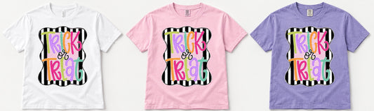 Striped Trick or Treat