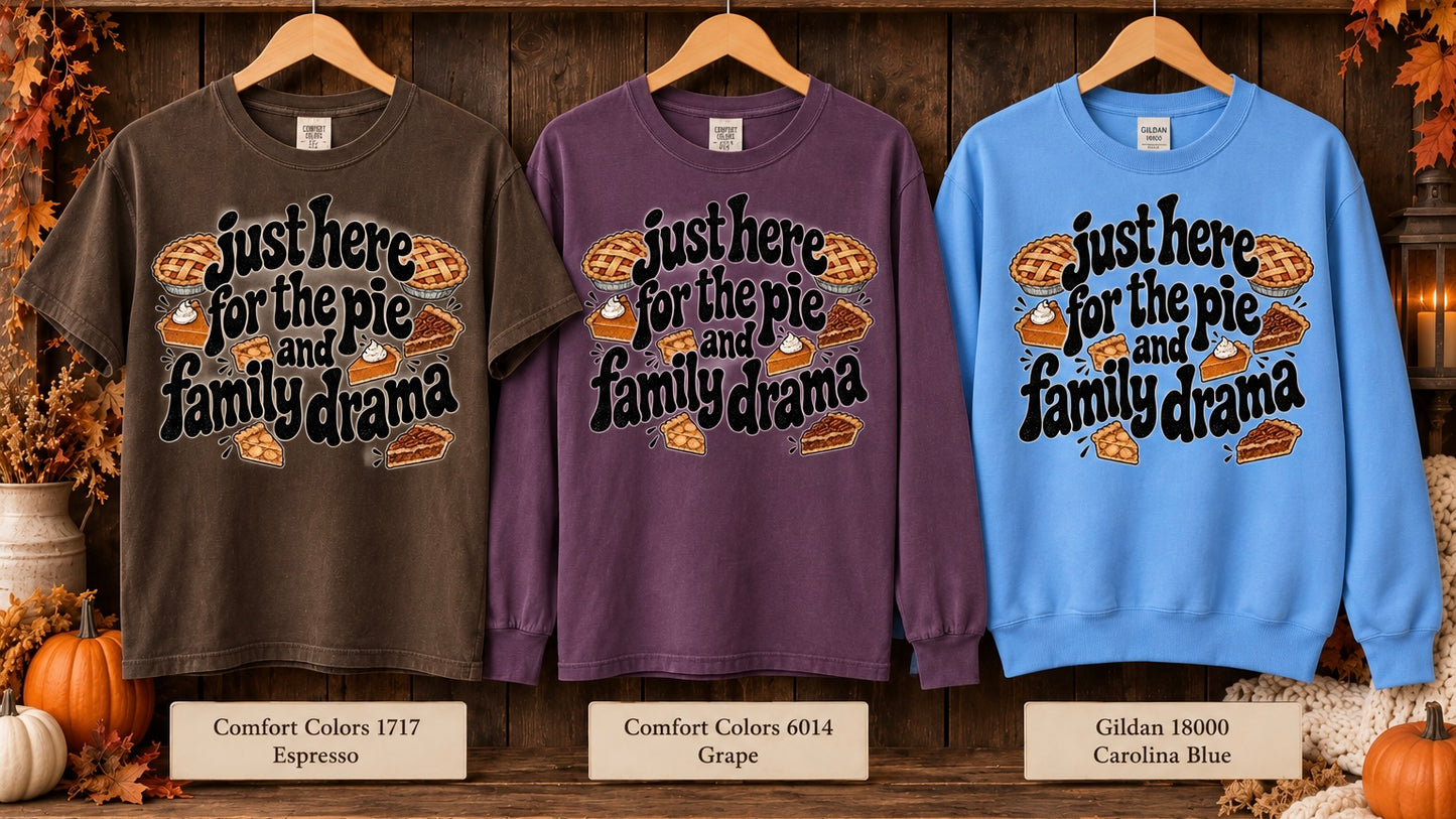 Just Here for the Pie & Family Drama